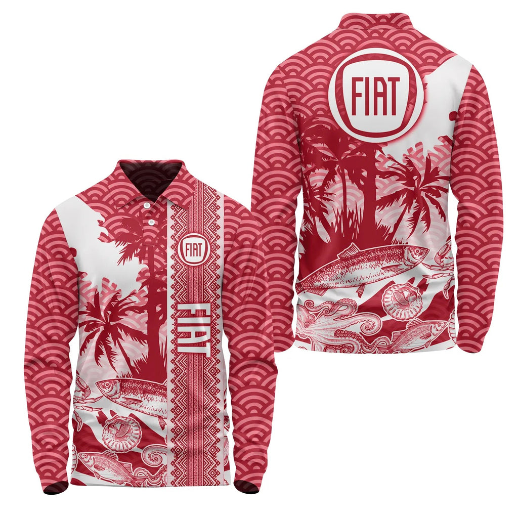 Fiat Long Sleeve Polo SHW038