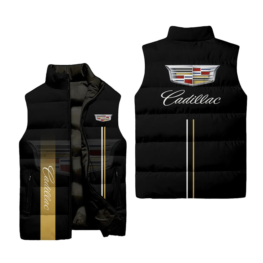 Cadillac Sleeveless Puffer Jacket SC077