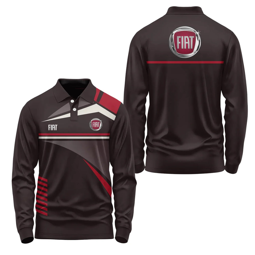Fiat Long Sleeve Polo SC067