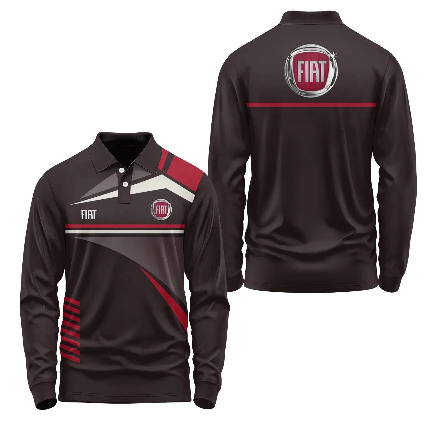 Fiat Long Sleeve Polo SC067