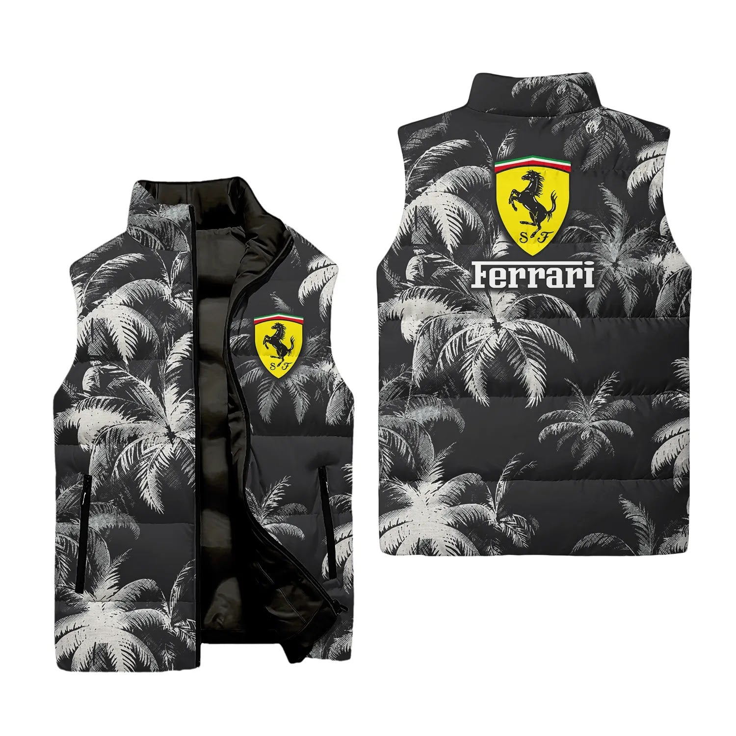 Ferrari Sleeveless Puffer Jacket SC112