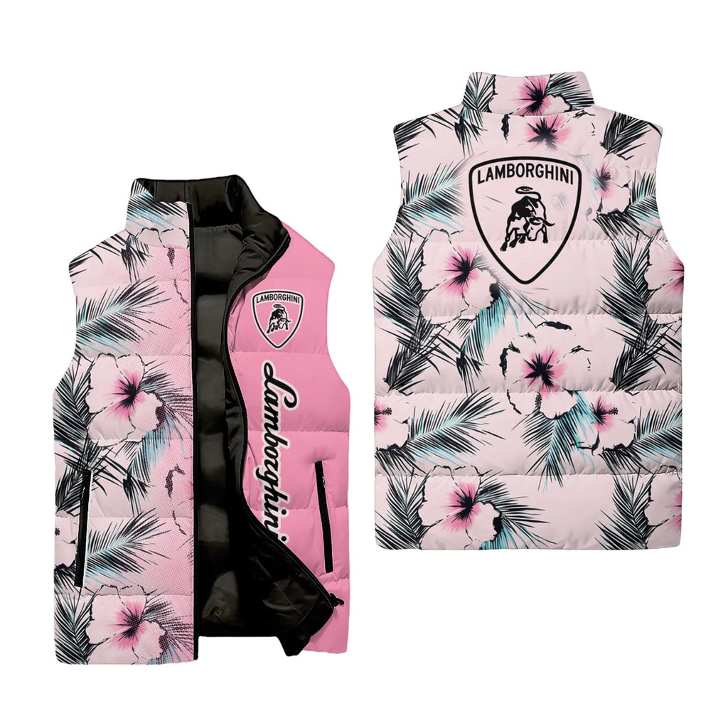 Lamborghini Sleeveless Puffer Jacket SHW056