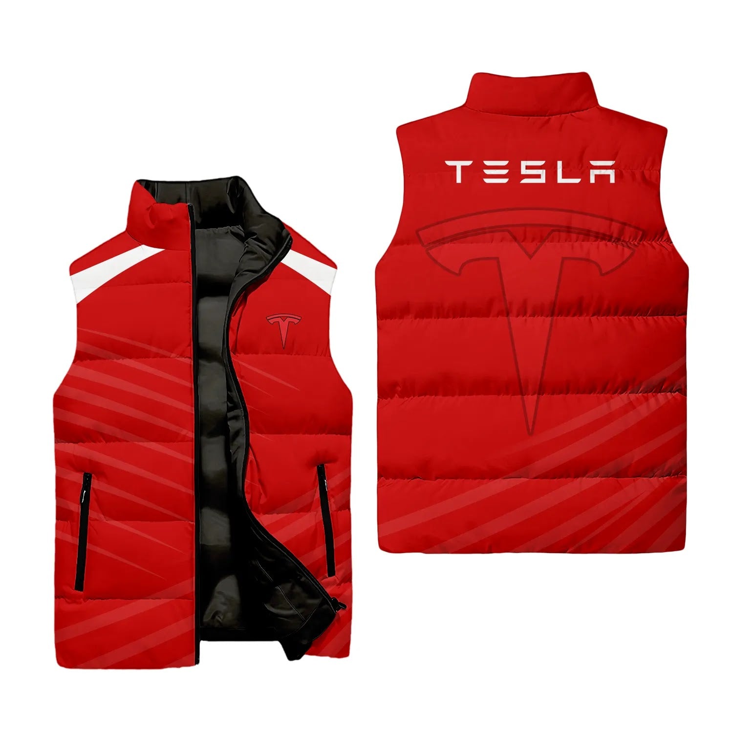 Tesla Sleeveless Puffer Jacket SC082