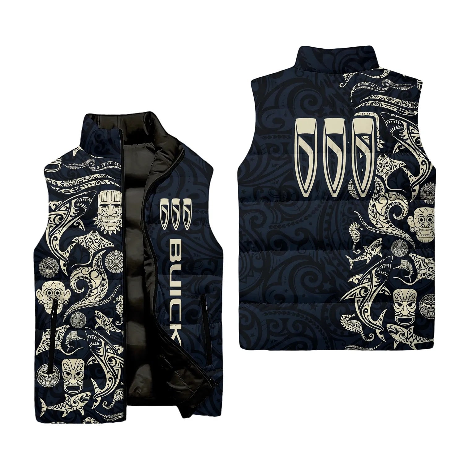 Buick Sleeveless Puffer Jacket SHW033