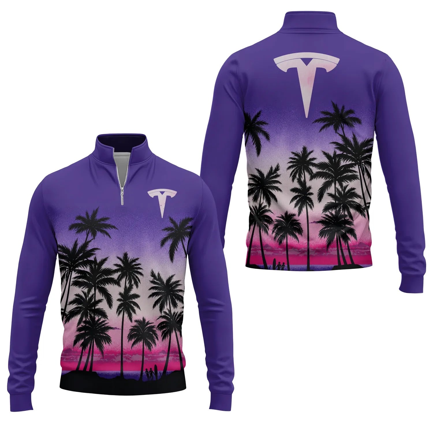 Tesla Quarter-zip Pullover SHW019