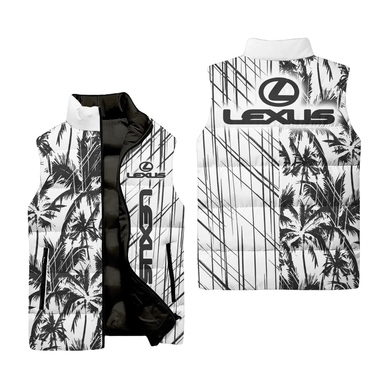 Lexus Sleeveless Puffer Jacket SHW041