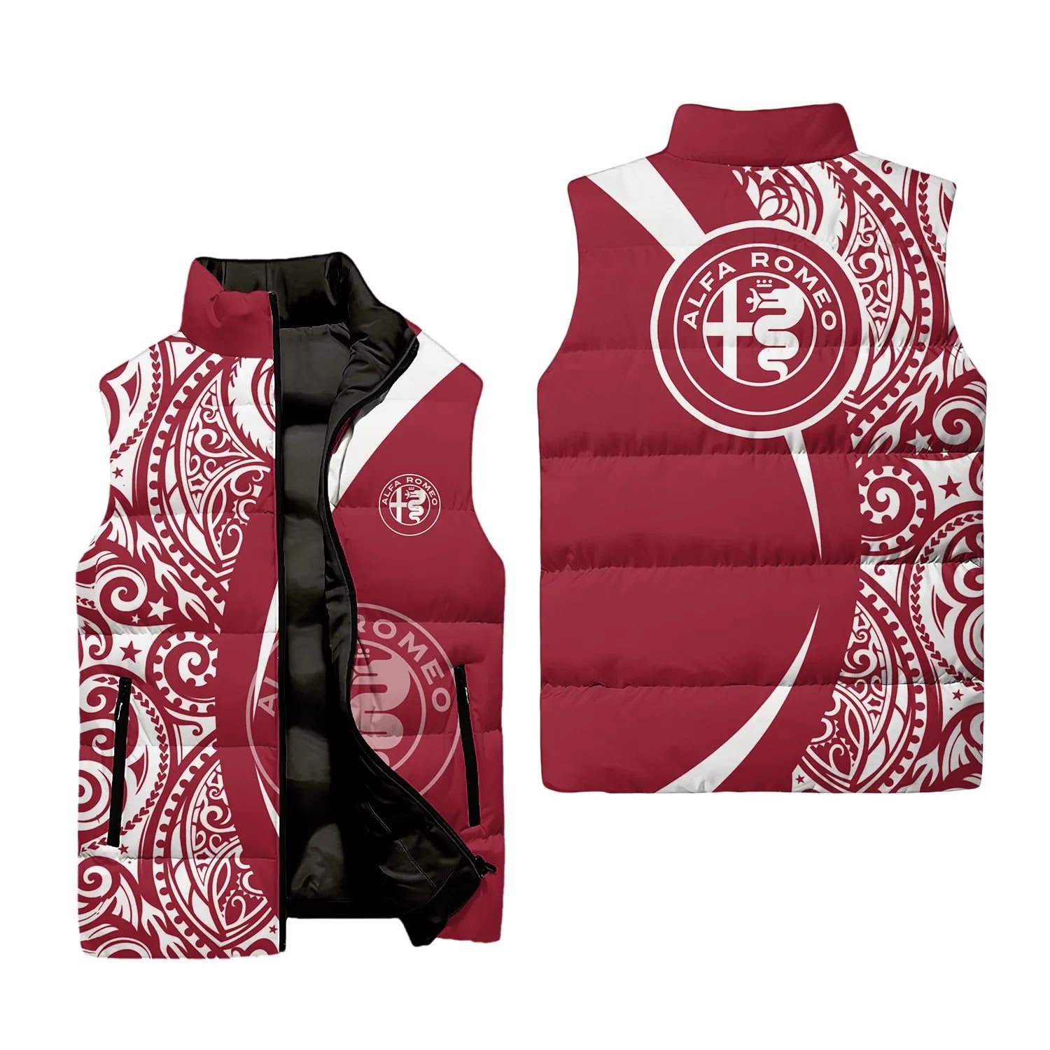 Alfa Romeo Sleeveless Puffer Jacket SHW072