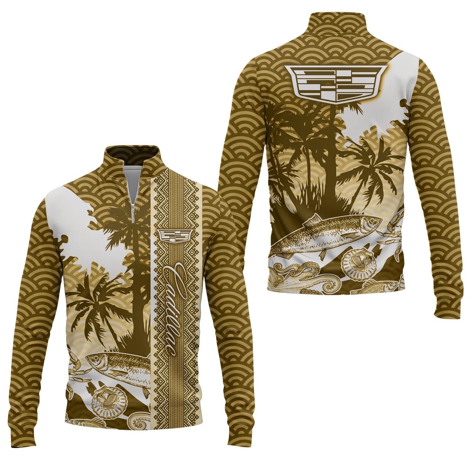 Cadillac Quarter-zip Pullover SHW038