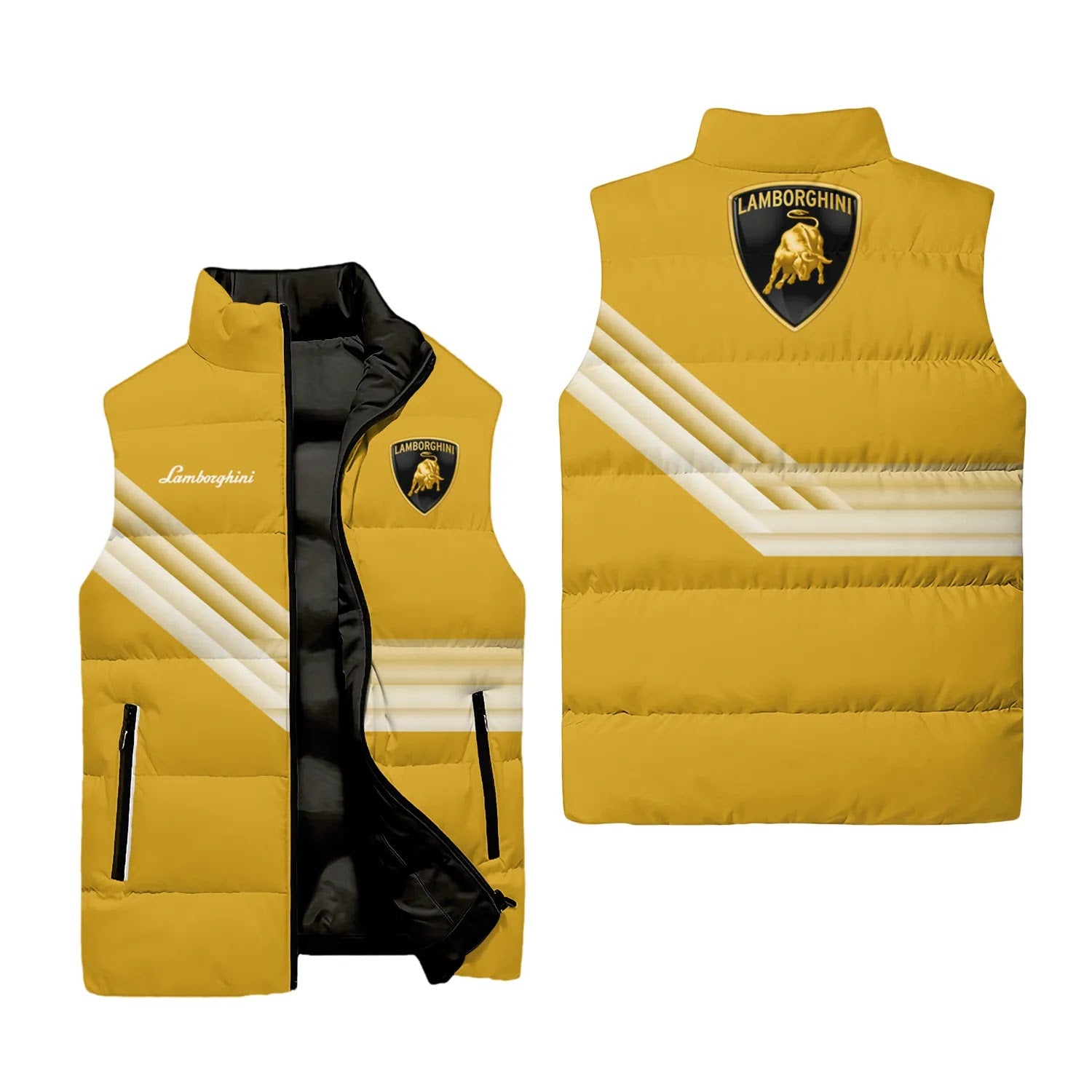 Lamborghini Sleeveless Puffer Jacket SC106
