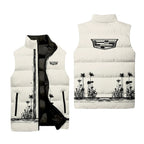 Cadillac Sleeveless Puffer Jacket SHW043