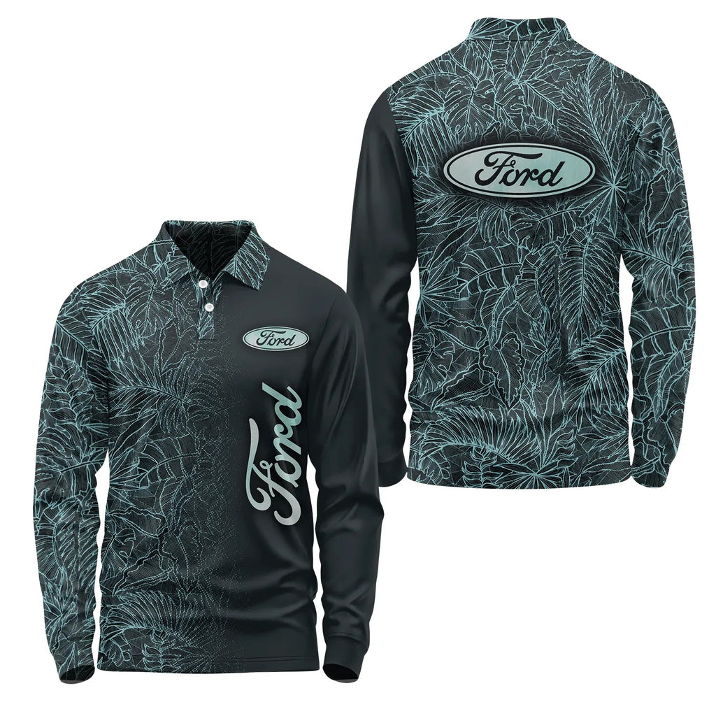 Ford Long Sleeve Polo SHW008