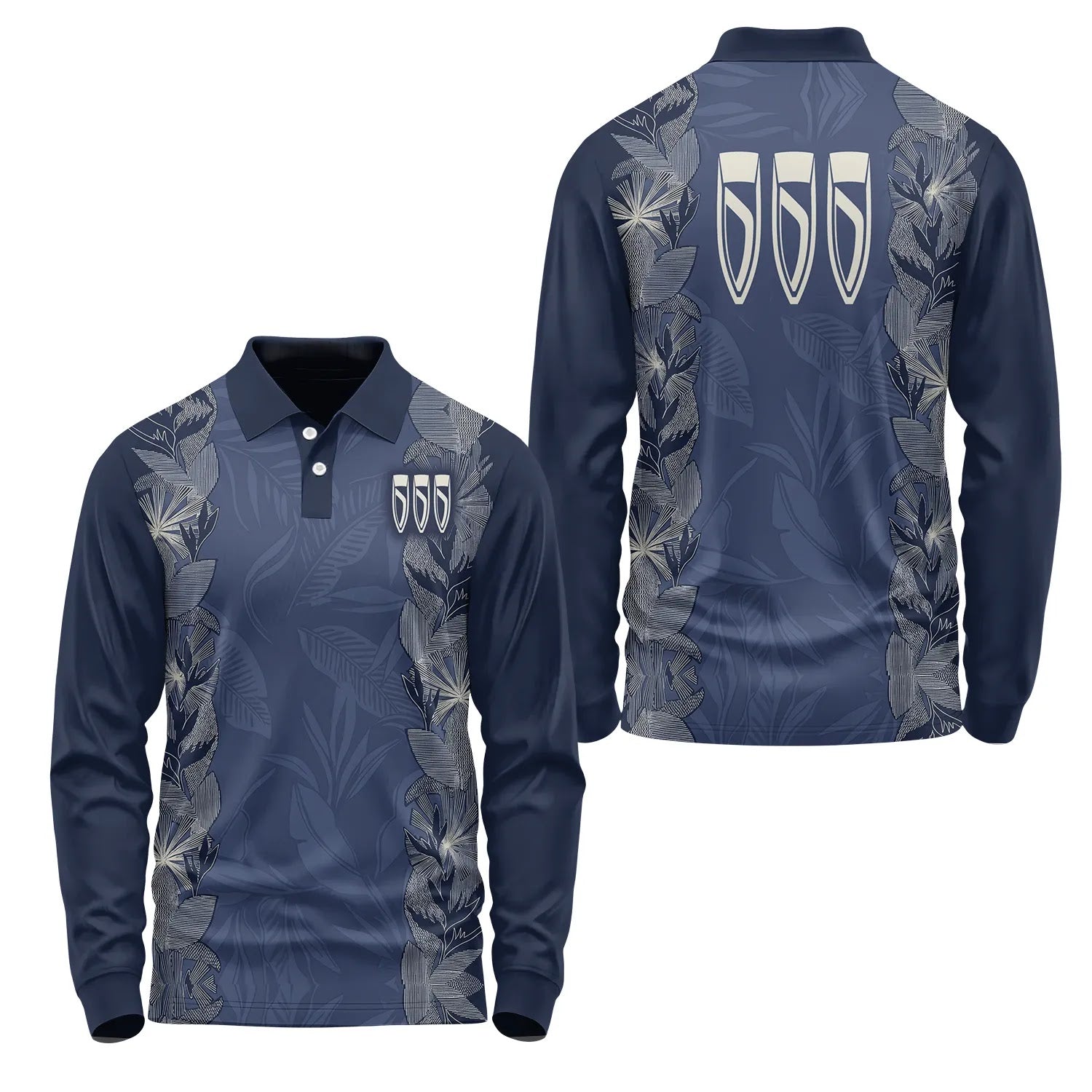 Buick Long Sleeve Polo SHW045