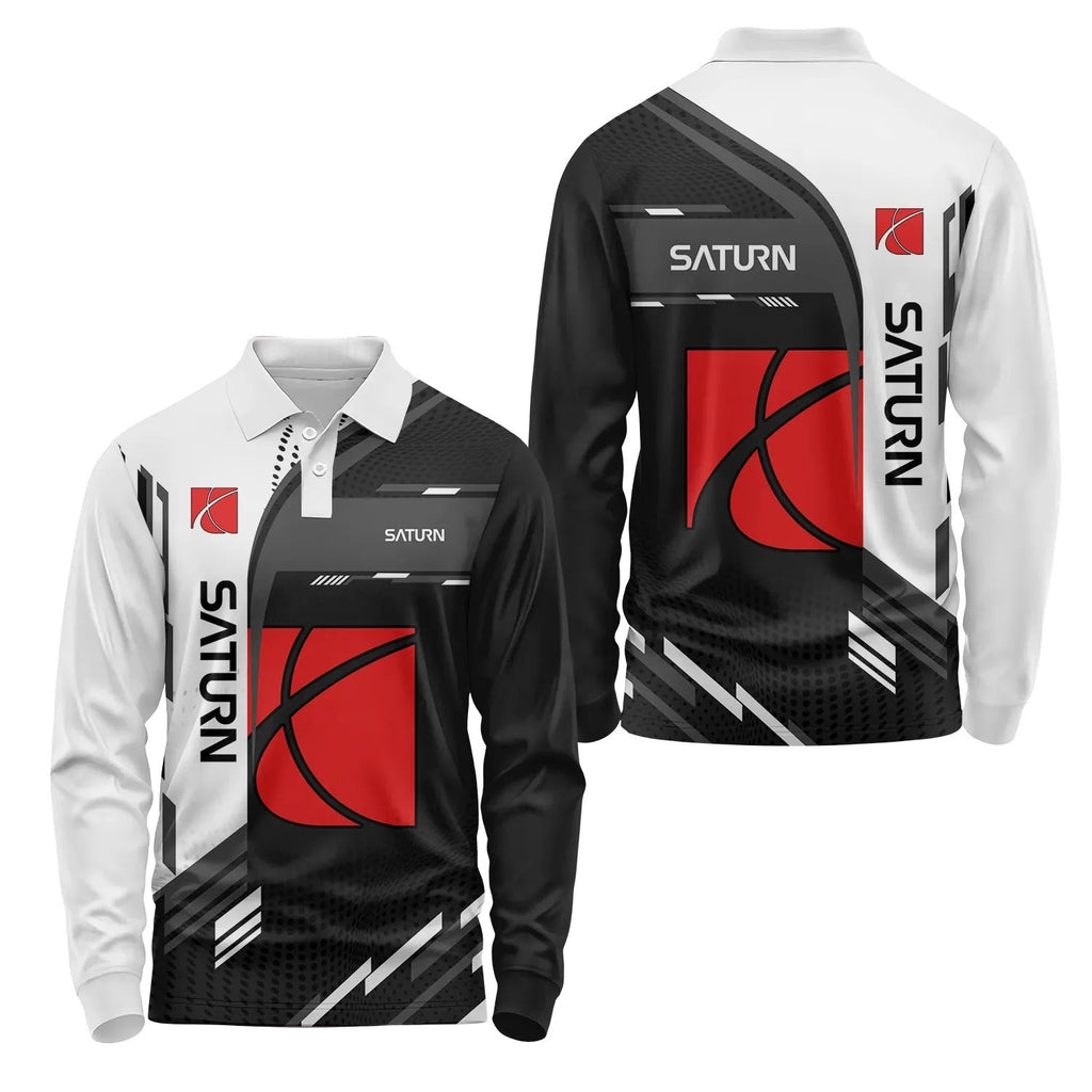 Saturn Long Sleeve Polo SC036