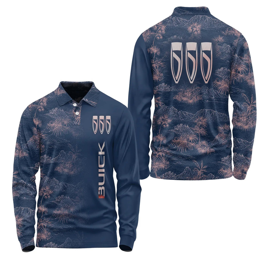 Buick Long Sleeve Polo SHW007