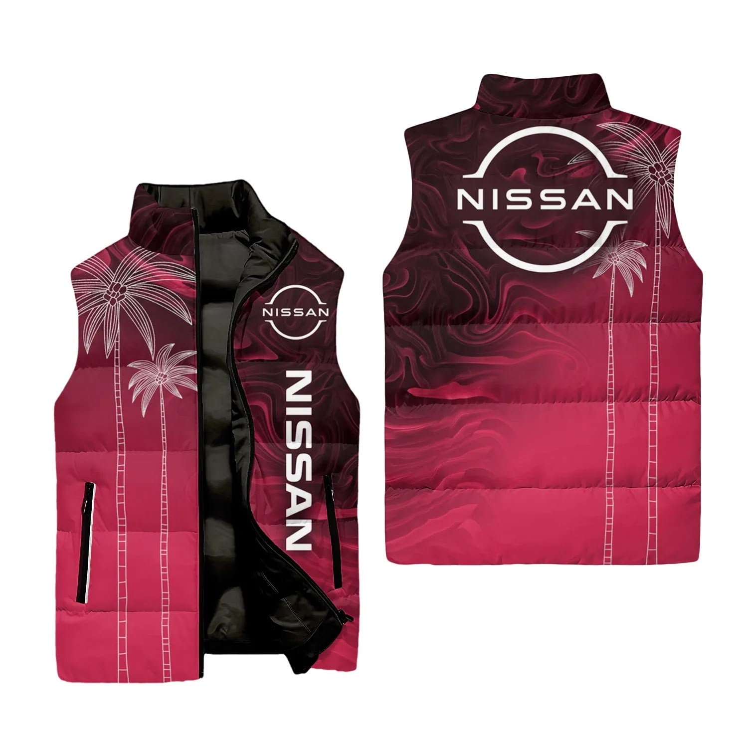 Nissan Sleeveless Puffer Jacket SHW070