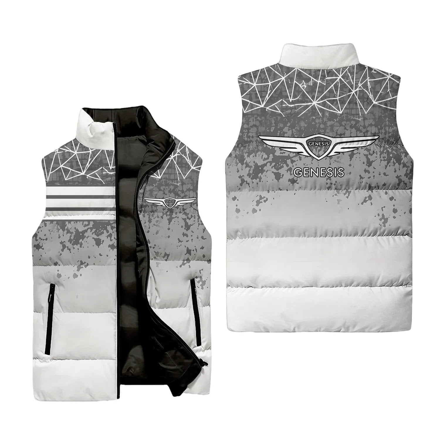 Genesis Sleeveless Puffer Jacket SC097
