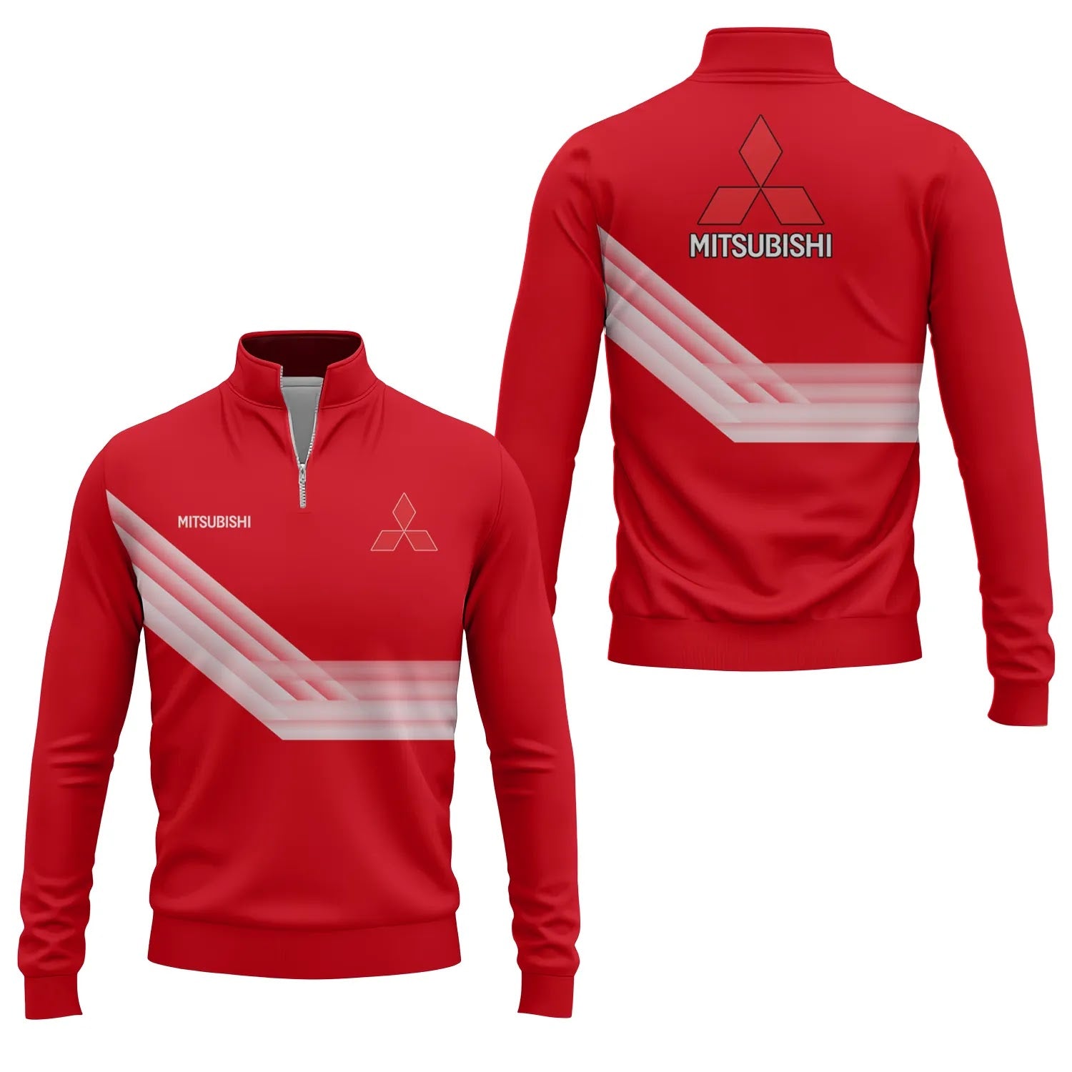 Mitsubishi Quarter-zip Pullover SC106