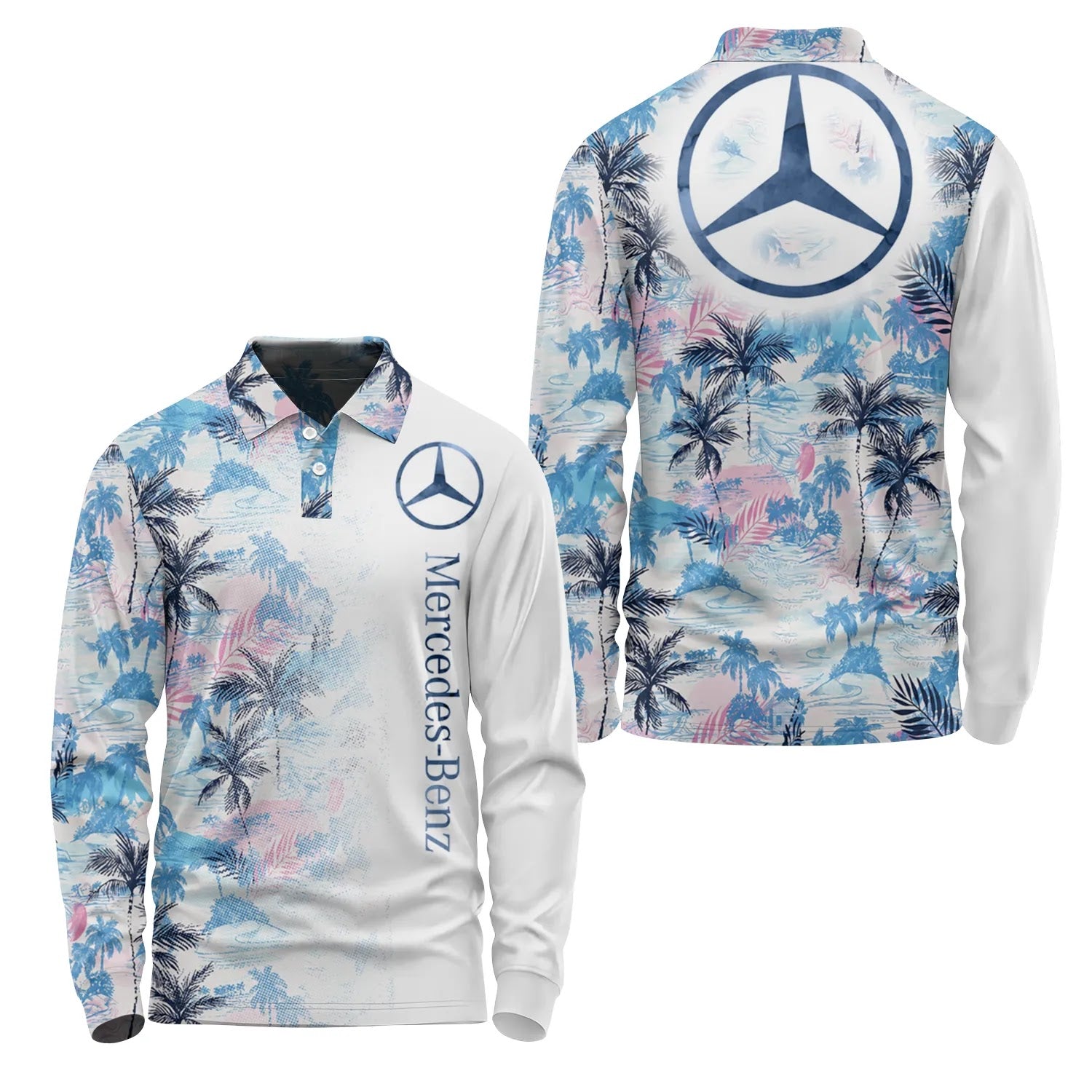 Mercedes-Benz Long Sleeve Polo SHW029