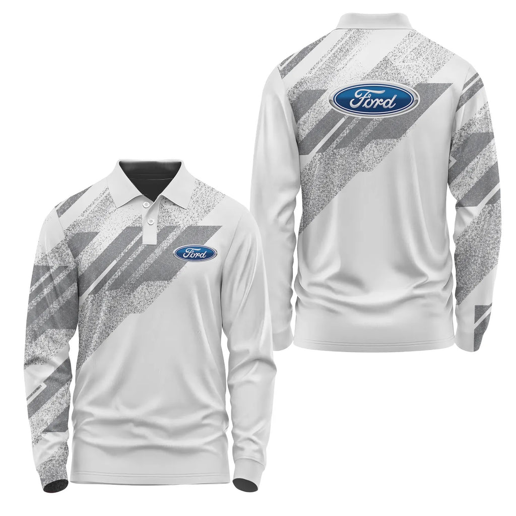 Ford Long Sleeve Polo SC105