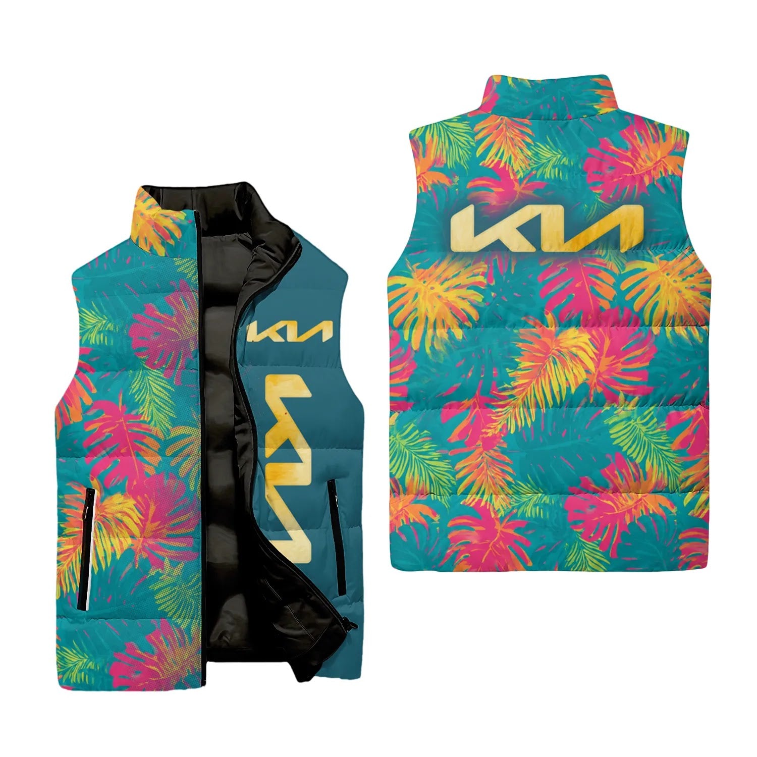 Kia Sleeveless Puffer Jacket SHW059