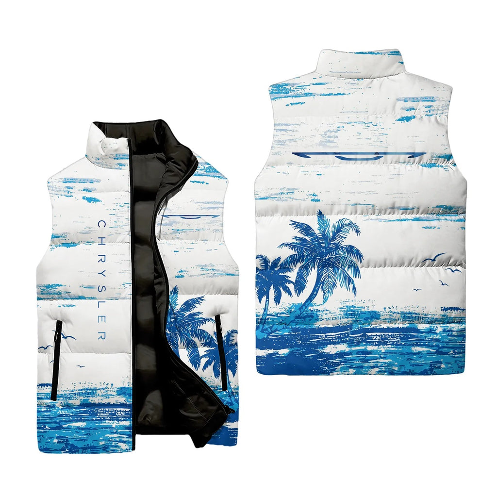 Chrysler Sleeveless Puffer Jacket SHW069