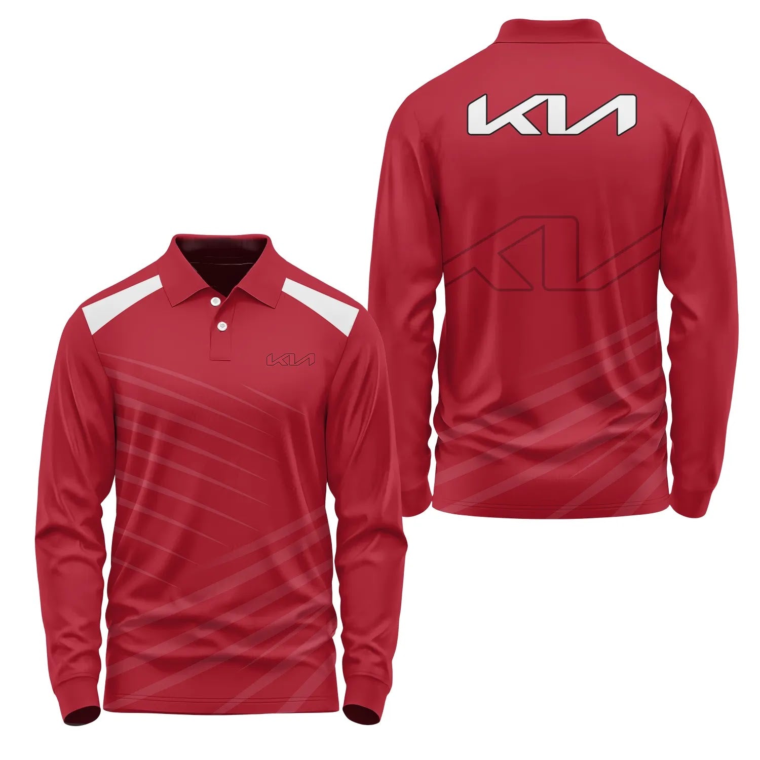 Kia Long Sleeve Polo SC082