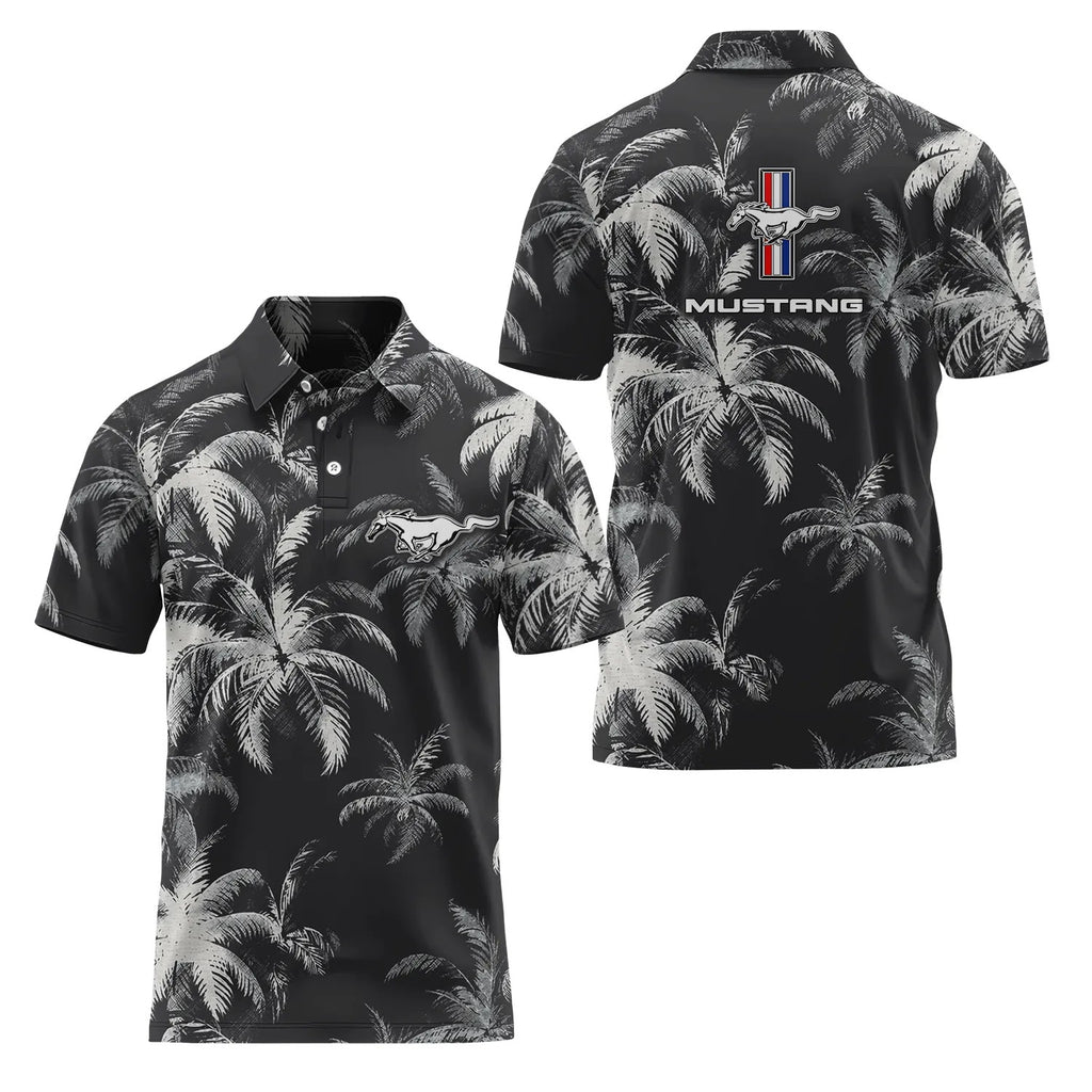 Ford Mustang Short Sleeve Polo SC112