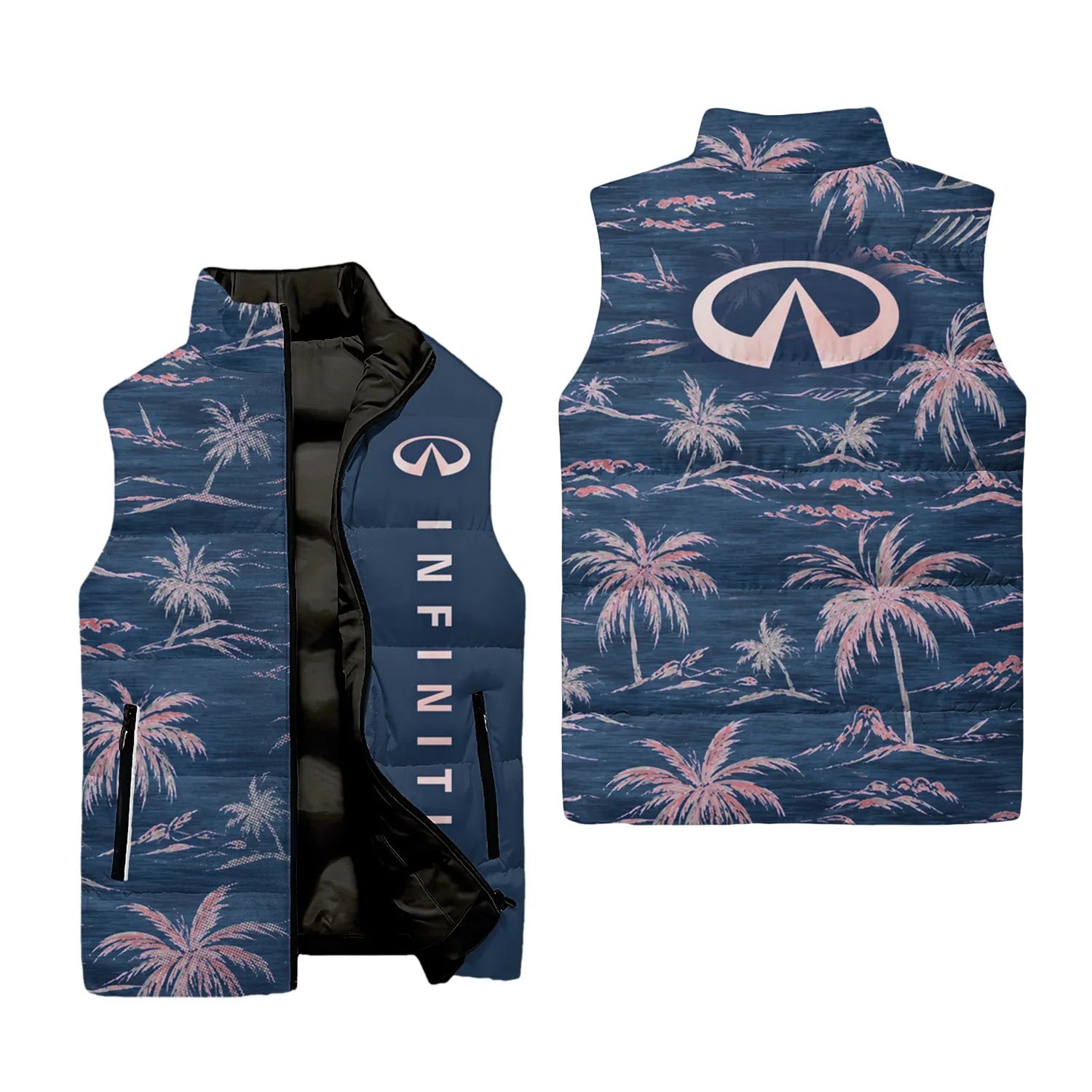 Infiniti Sleeveless Puffer Jacket SHW013