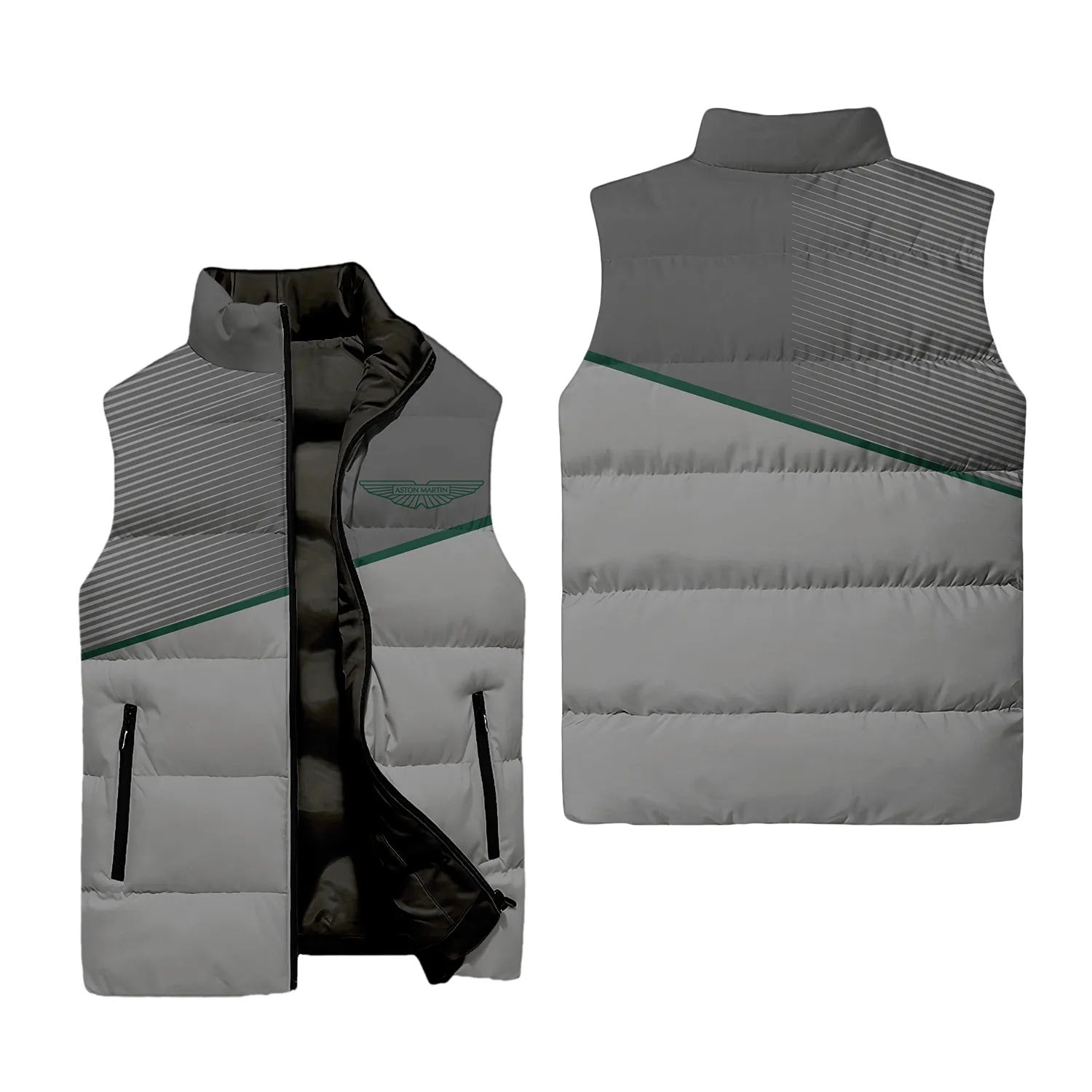 Aston Martin Sleeveless Puffer Jacket SC116
