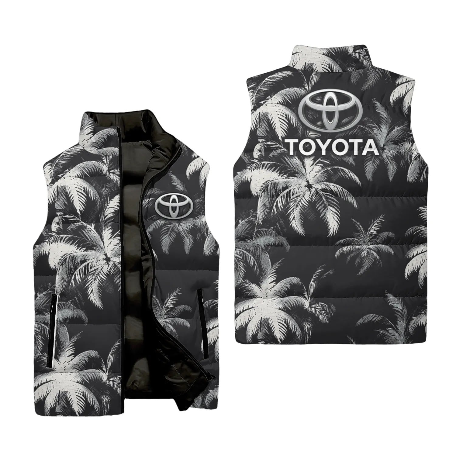 Toyota Sleeveless Puffer Jacket SC112