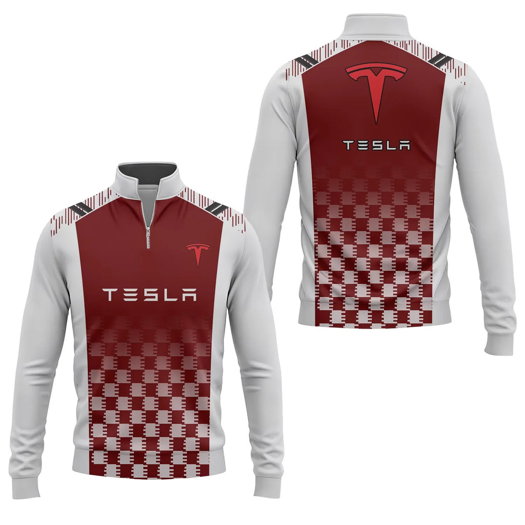 Tesla Quarter-zip Pullover SC063