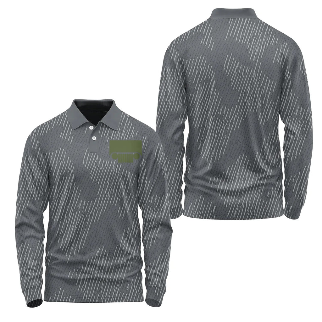 Jeep Long Sleeve Polo SC114
