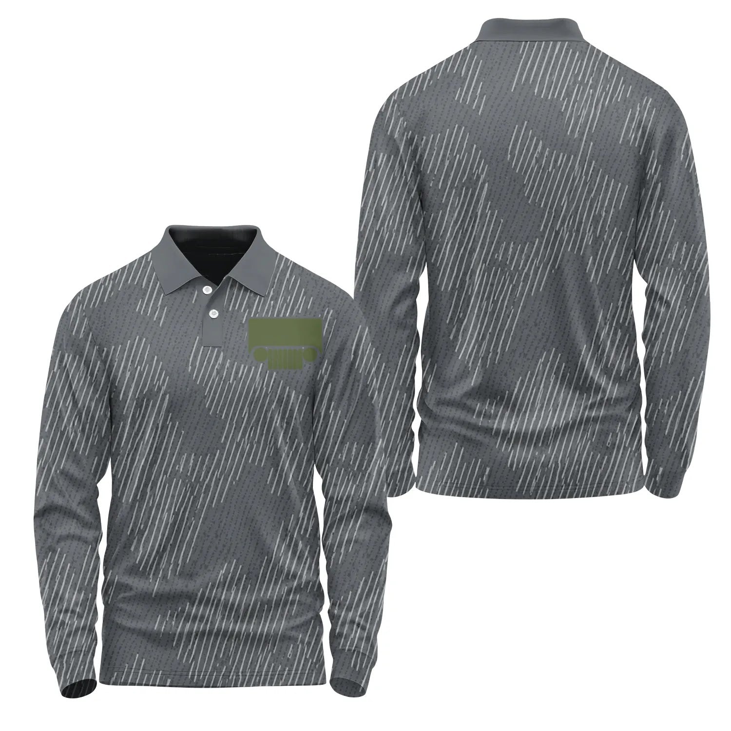 Jeep Long Sleeve Polo SC114