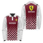 Ferrari Long Sleeve Polo SC063