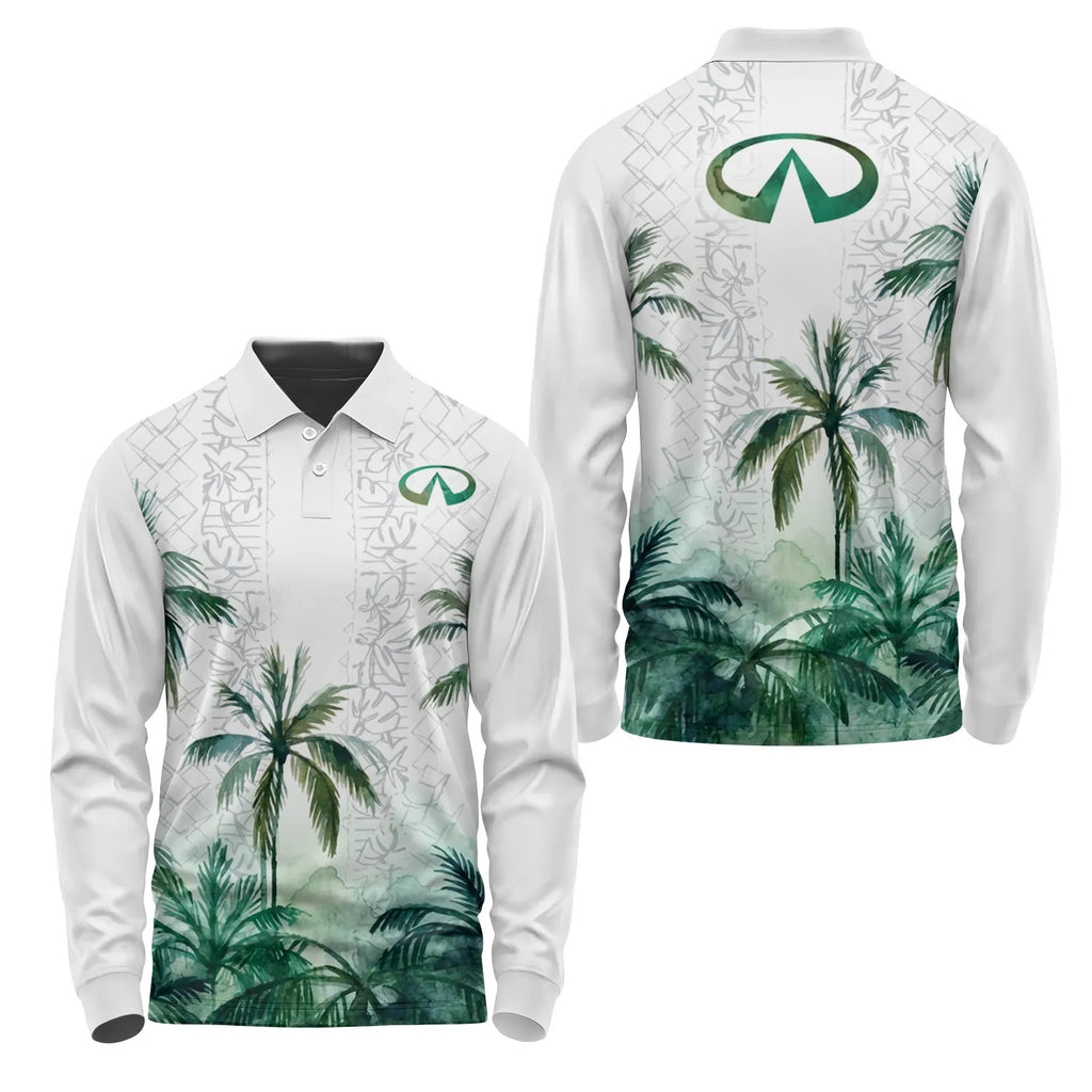 Infiniti Long Sleeve Polo SHW015