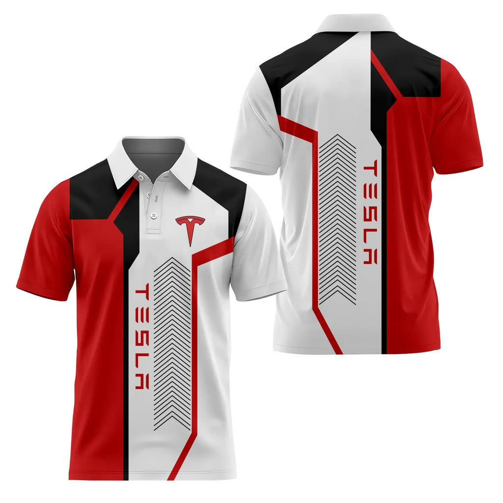 Tesla Short Sleeve Polo SC065