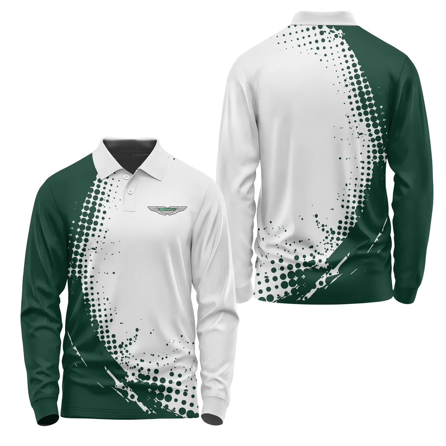 Aston Martin Long Sleeve Polo SC095