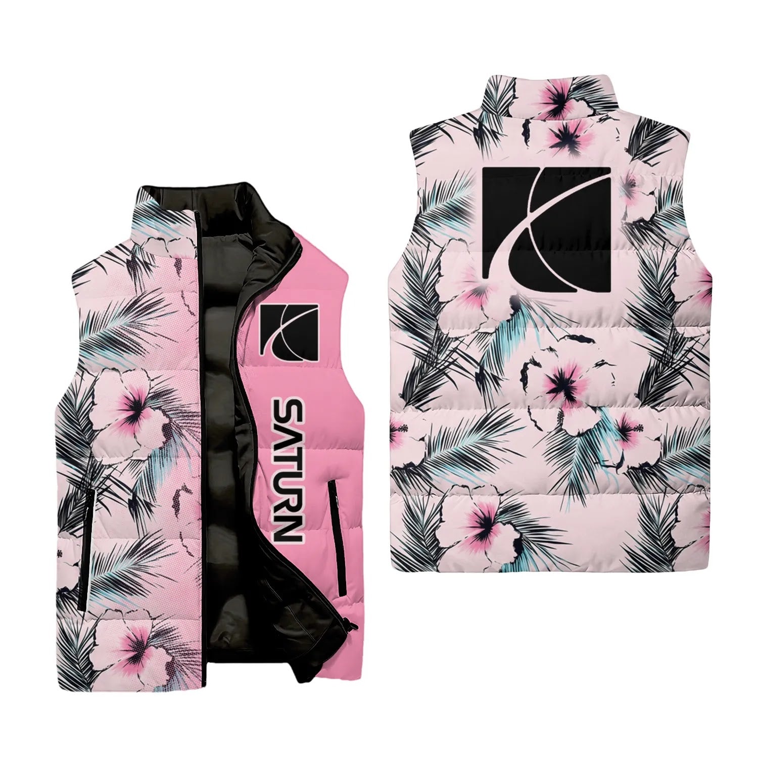 Saturn Sleeveless Puffer Jacket SHW056