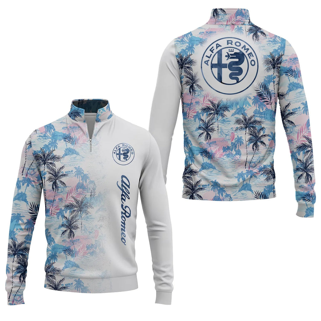 Alfa Romeo Quarter-zip Pullover SHW029