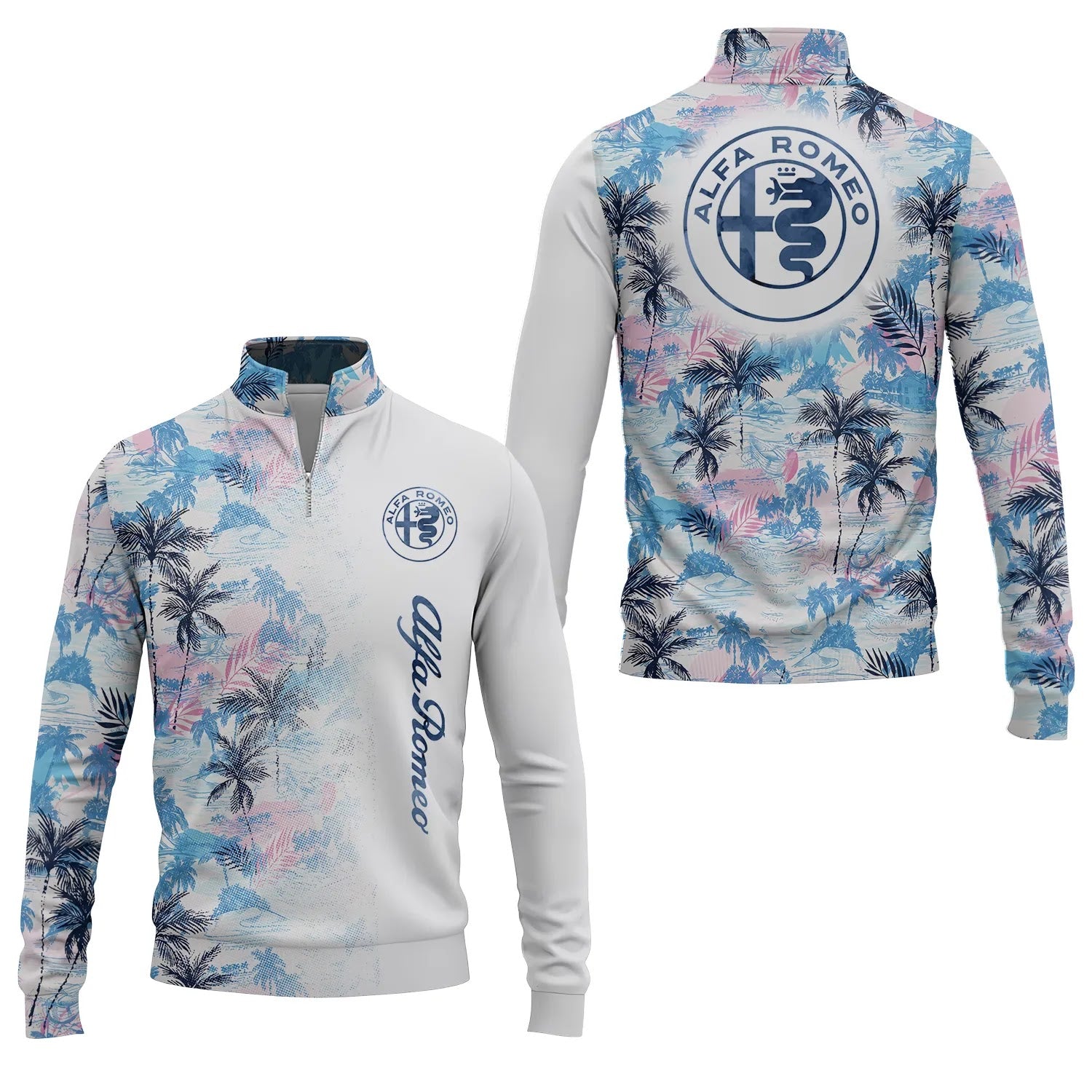 Alfa Romeo Quarter-zip Pullover SHW029