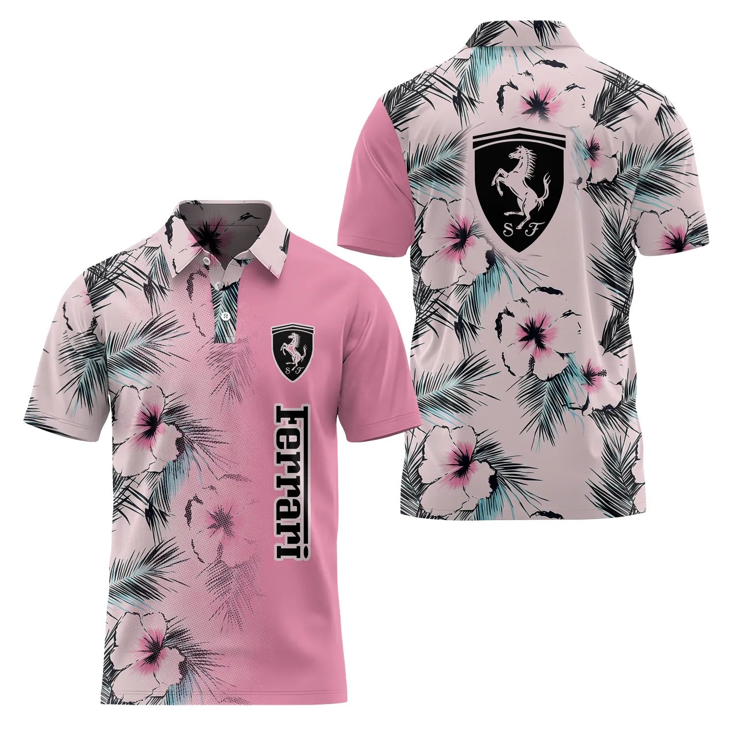 Ferrari Short Sleeve Polo SHW056