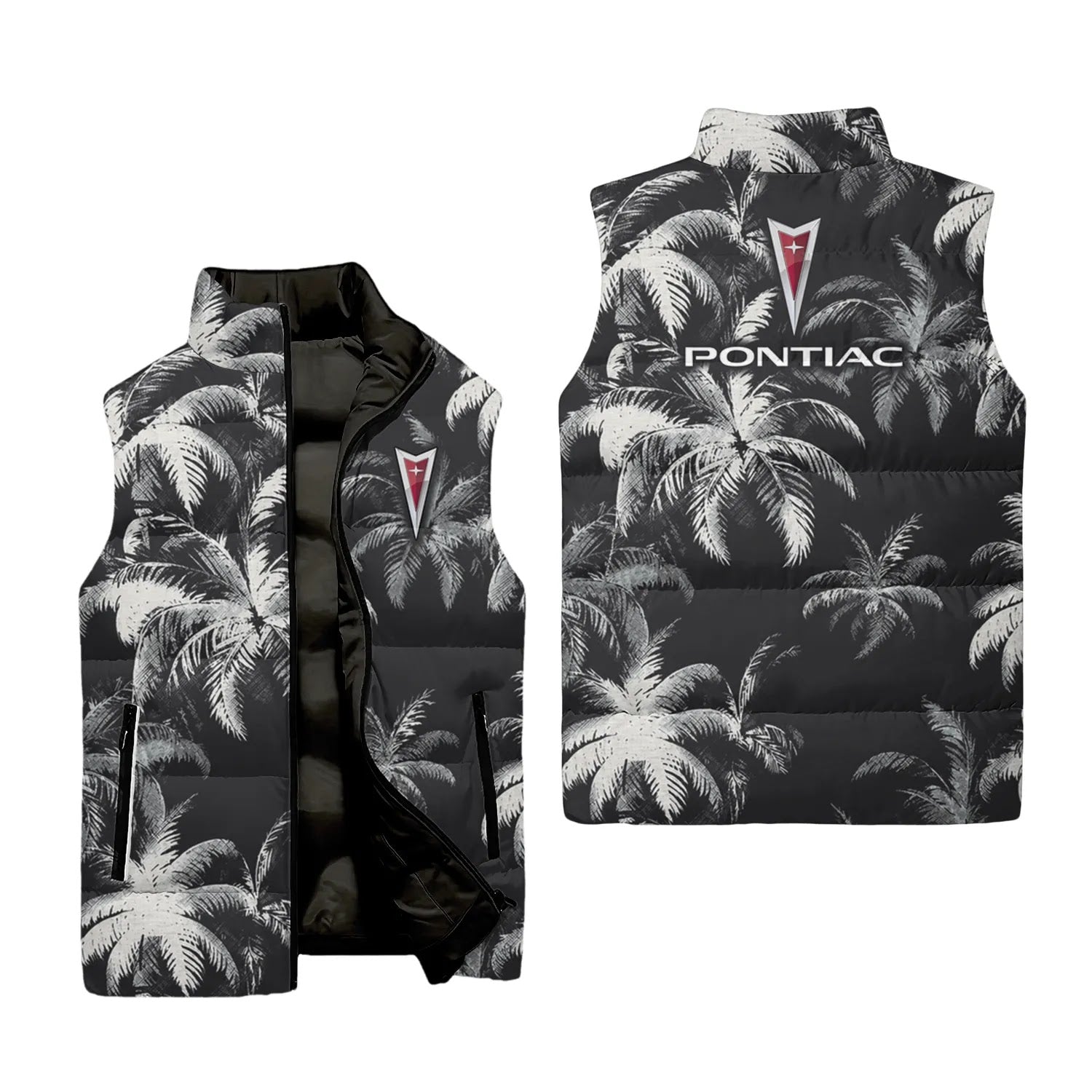 Pontiac Sleeveless Puffer Jacket SC112