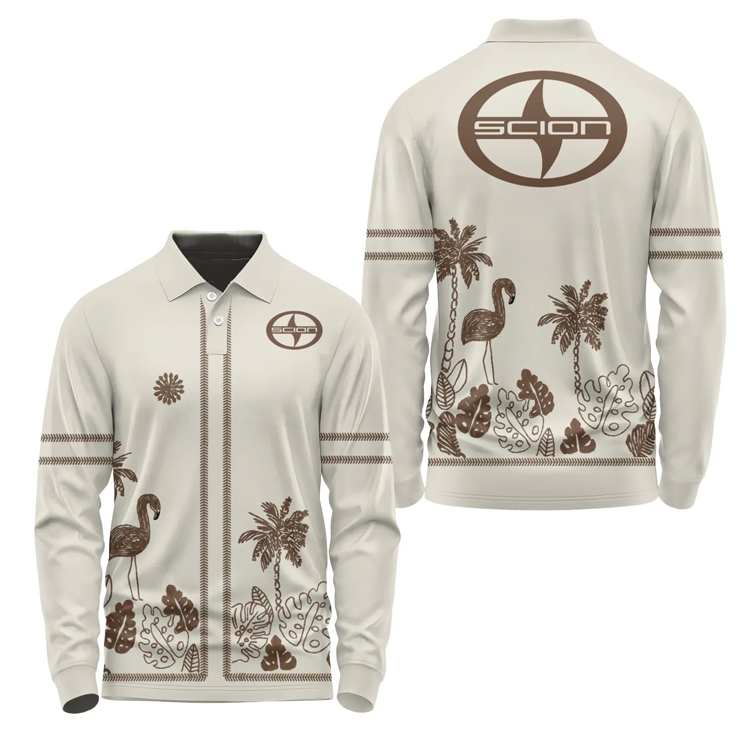 Scion Long Sleeve Polo SHW044