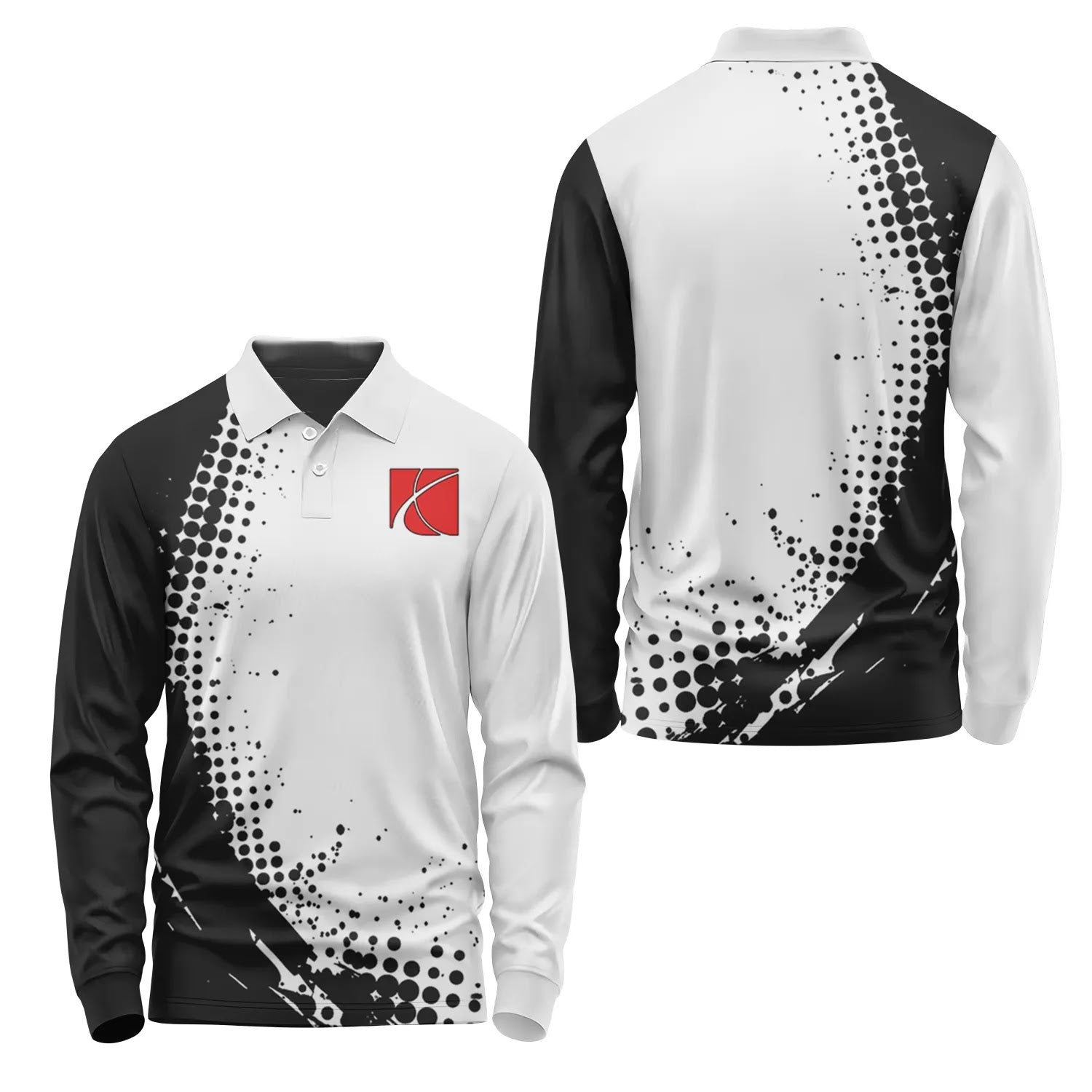 Saturn Long Sleeve Polo SC095