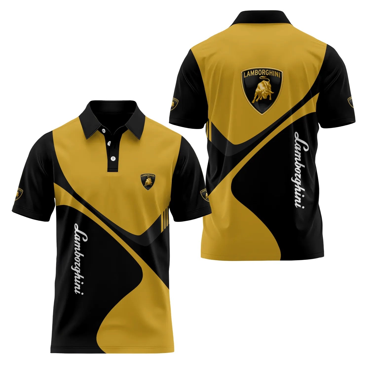 Lamborghini Short Sleeve Polo SC058
