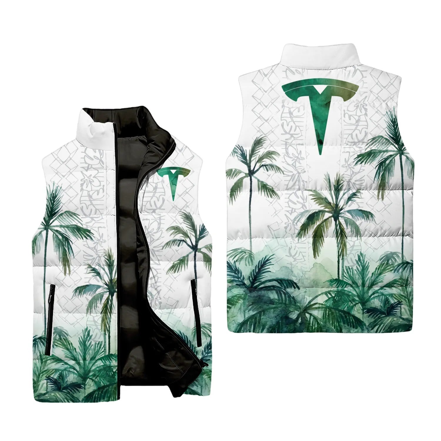 Tesla Sleeveless Puffer Jacket SHW015