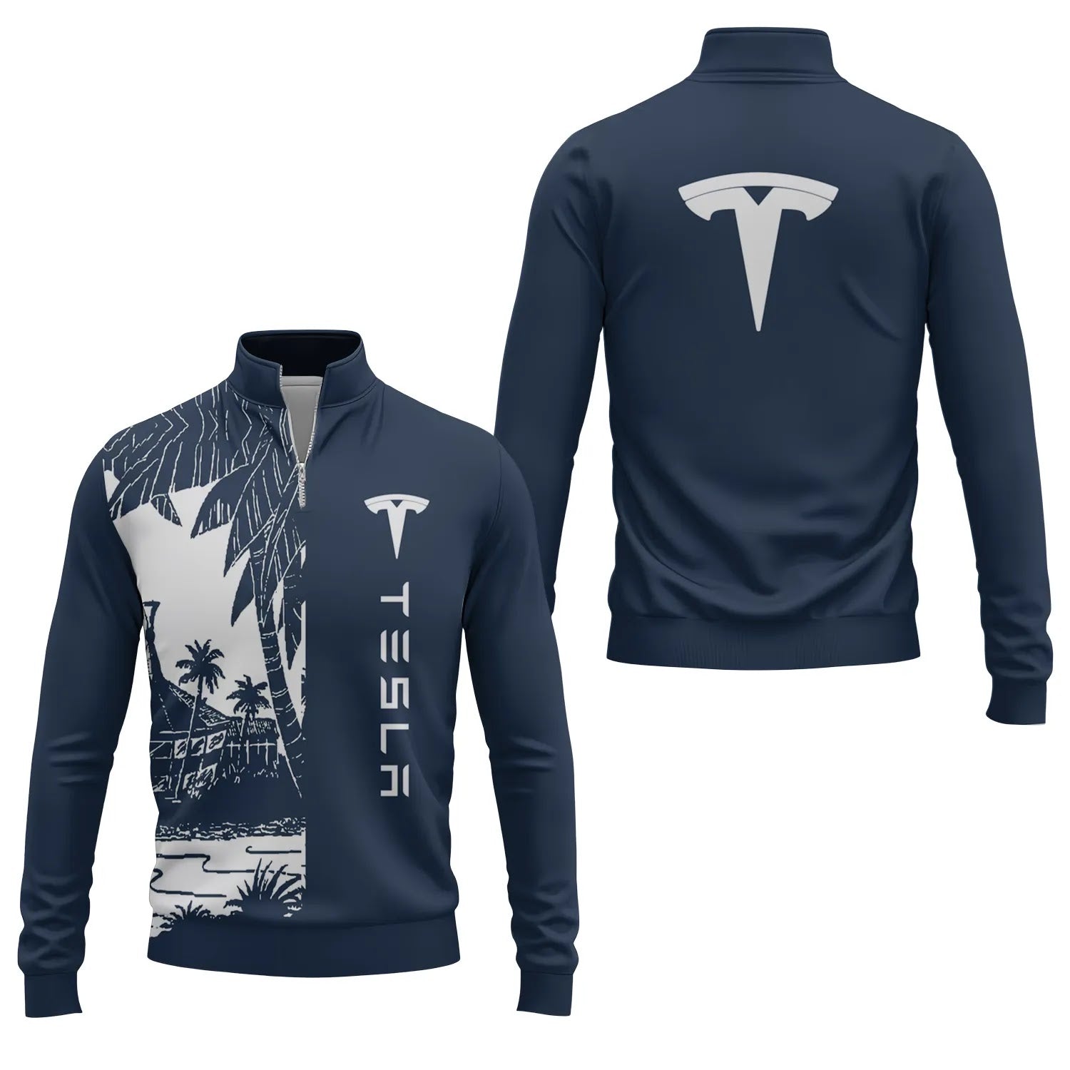 Tesla Quarter-zip Pullover SHW031