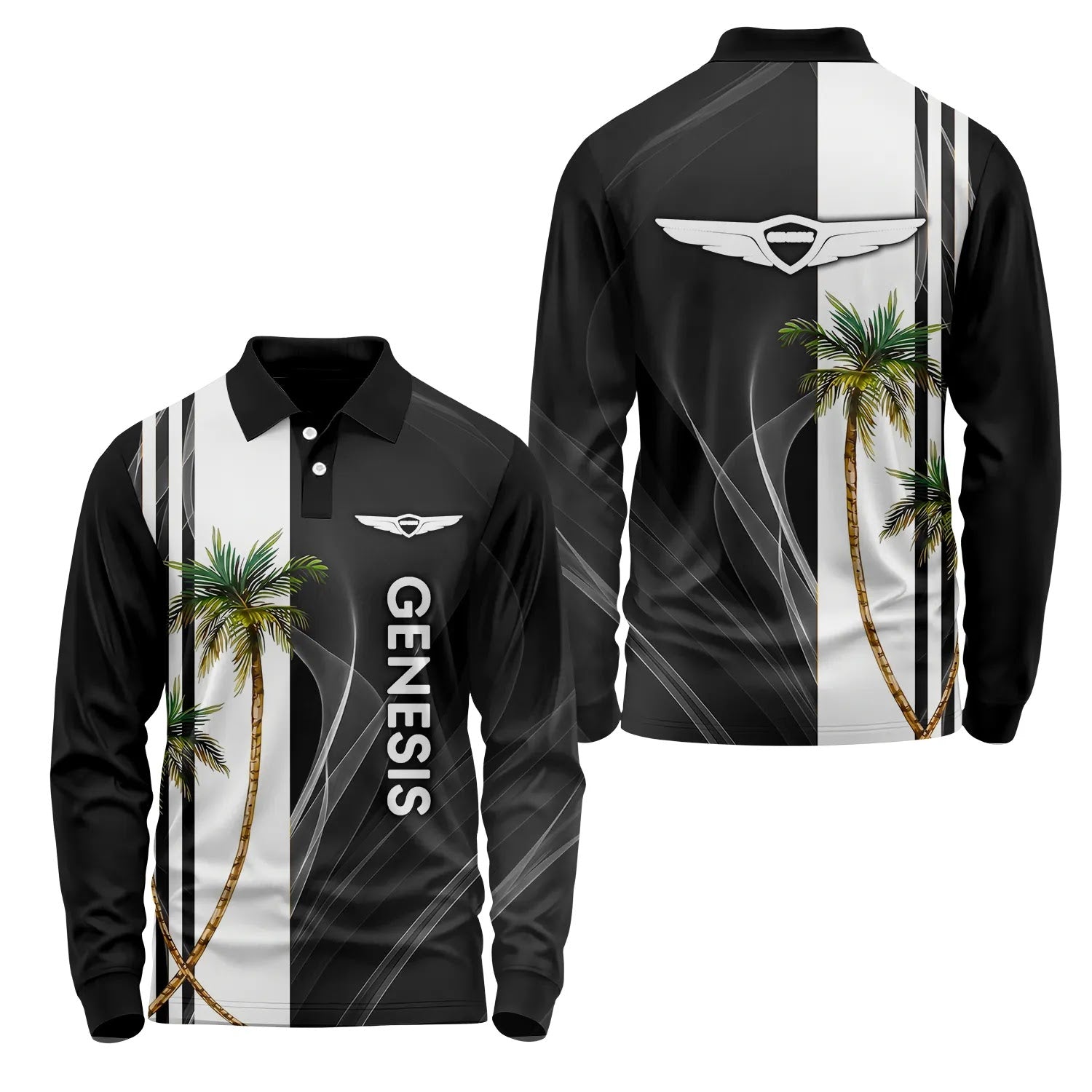 Genesis Long Sleeve Polo SHW036