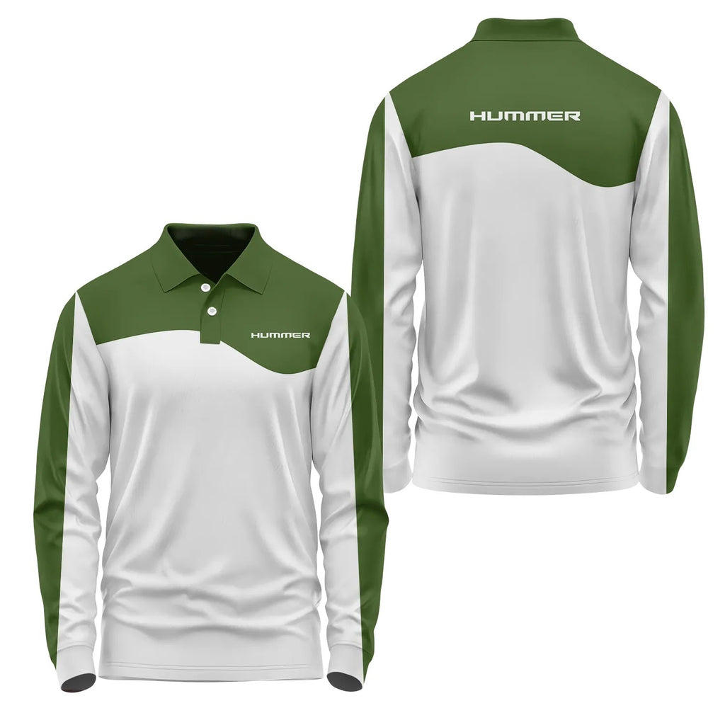 Hummer Long Sleeve Polo SC110