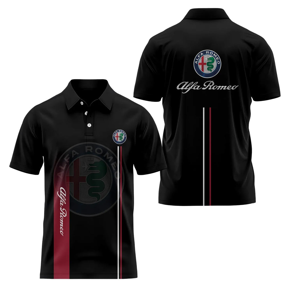 Alfa Romeo Short Sleeve Polo SC077